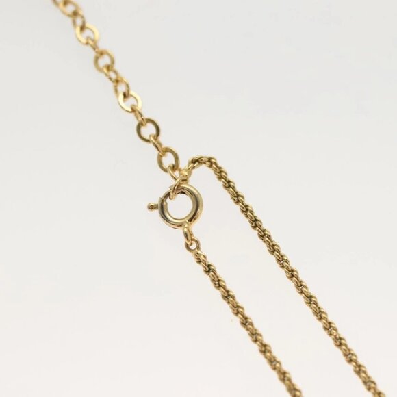 Christian Dior Necklace metal Gold Auth 125869 - Picture 8 of 16